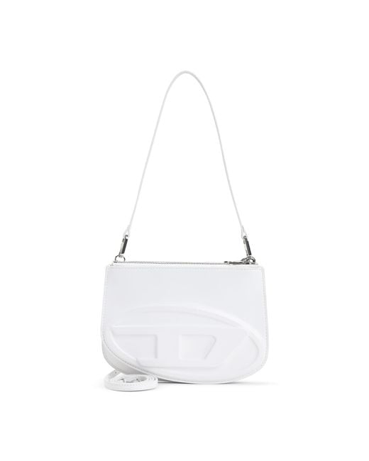 DIESEL White 1Dr Twin Handbag for men