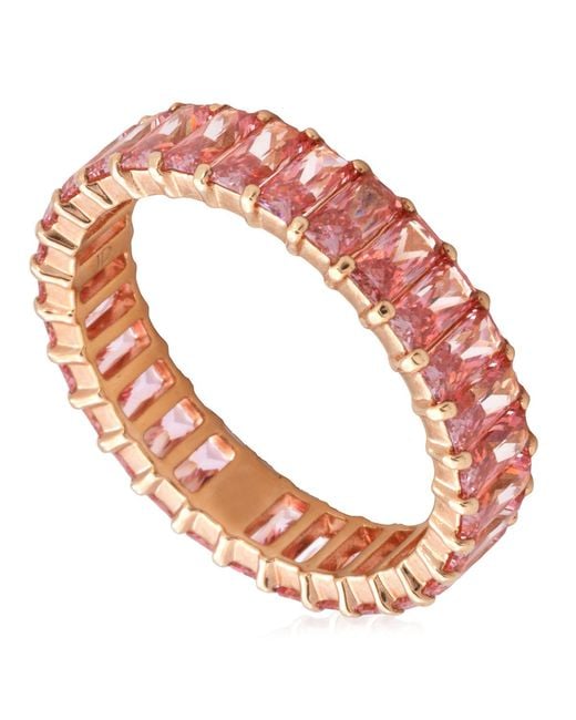 Swarovski Pink Matrix Ring