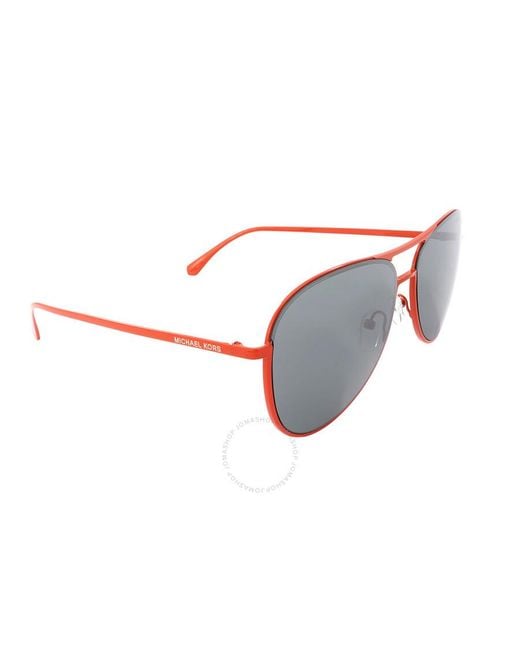 Michael Kors Brown Kona Mirror Pilot Sunglasses Mk1089 12586g 59