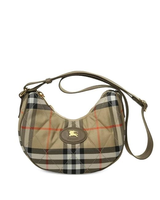 Burberry Metallic Horseshoe Crossbody Bag