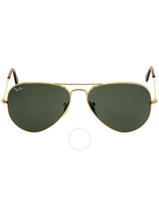 Ray-Ban Aviator Green Classic G-15 Sunglasses