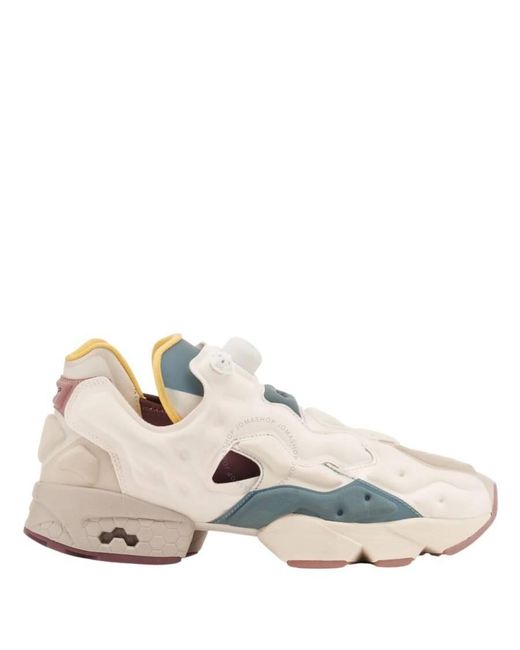 Reebok White Insta Pump Sneakers for men