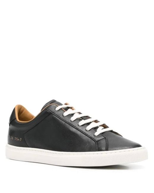 Common Projects Black Retro Summer Premium Sneakers