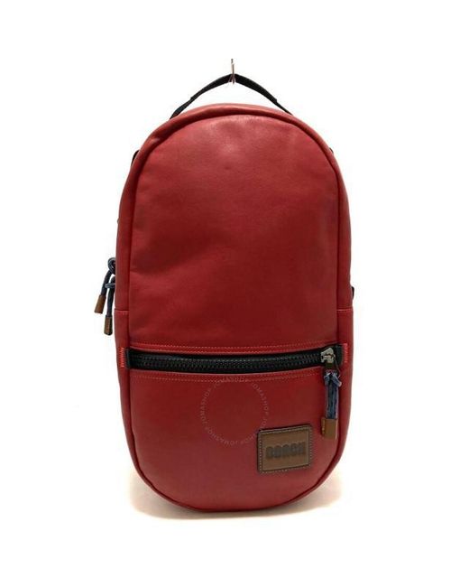 COACH Red Pacer Backpack for men