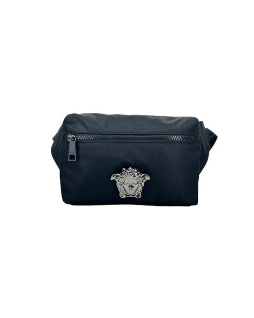 Versace Blue Belt Bag for men