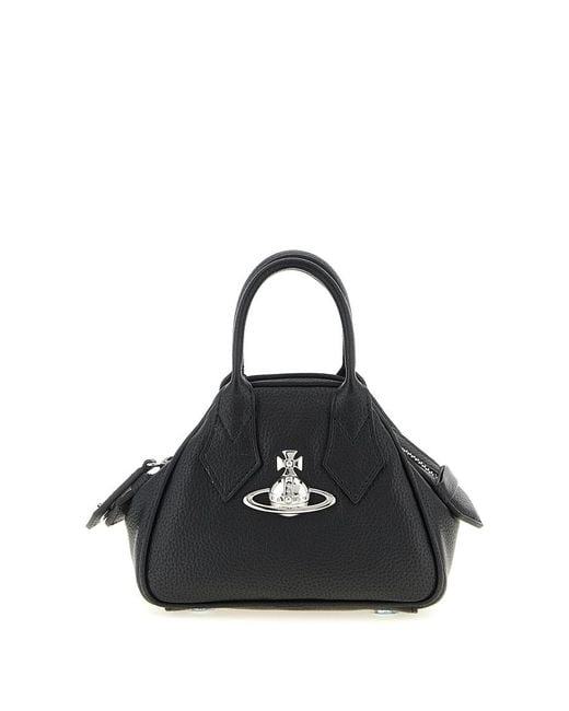 Vivienne Westwood Black Yasmine Top Handle Bag for men