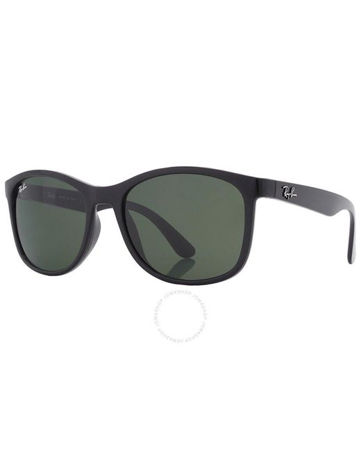 Ray-Ban Green Square Sunglasses Rb4374 601/31 56