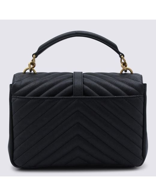 Saint Laurent Black Bags Lamb Leather