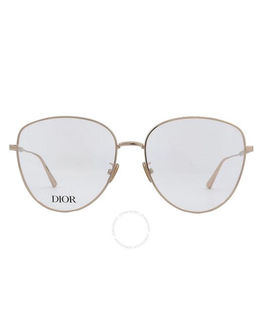 Dior Gray Demo Oval Eyeglasses Cd50031u 029 58