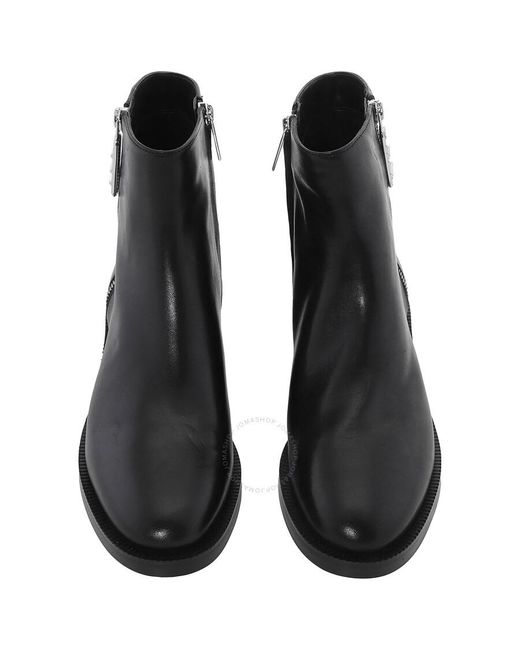 Michael Kors Black Regan Leather Boots