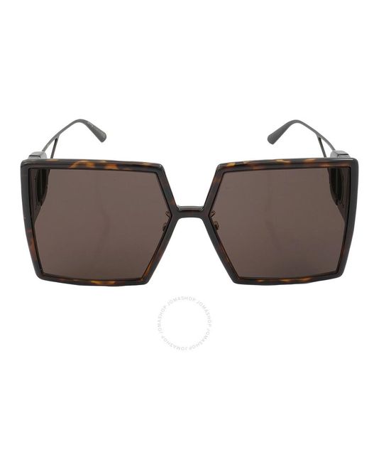 Dior Brown Smoke Mirror Sport Sunglasses