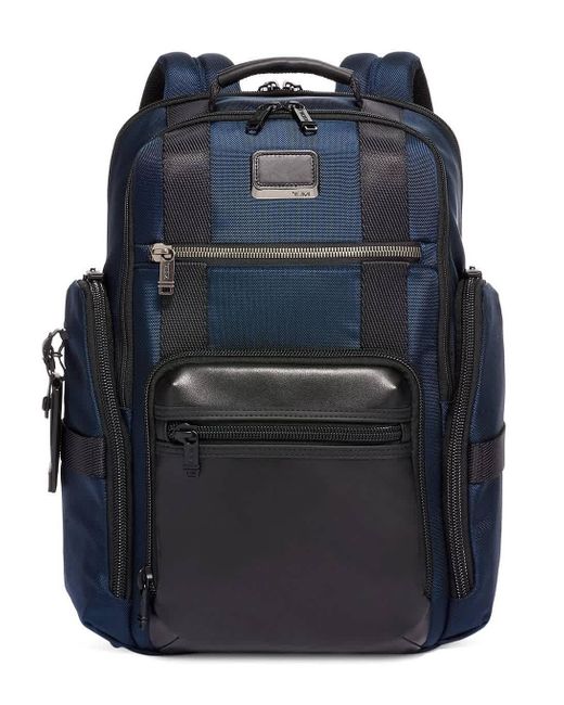 Tumi Sheppard Deluxe Brief Pack in Blue for Men | Lyst
