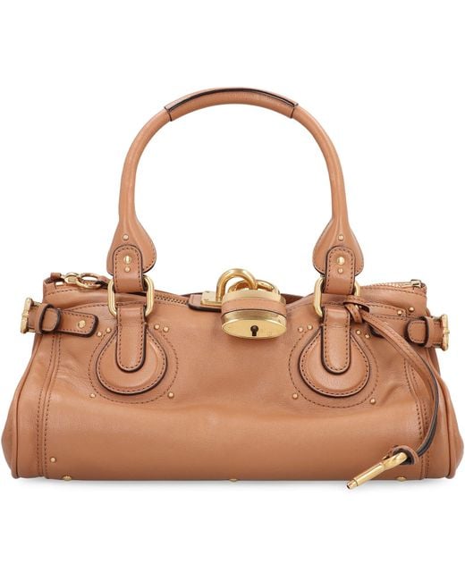 Chloé Brown Paddington Bag for men