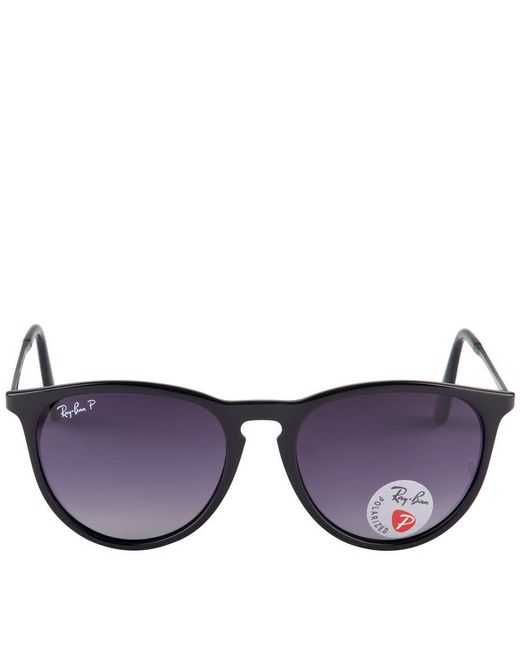 Ray-Ban Unisex Black Round Sunglasses  601/8g-ell0nds1t9