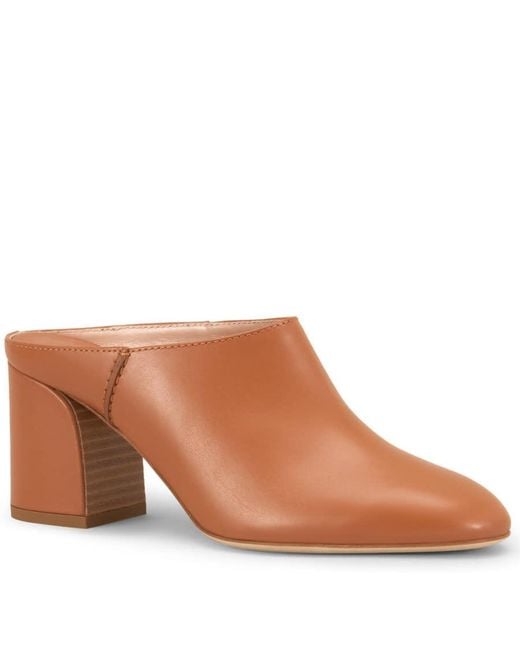 Tod's Brown Tod's 70Mm Leather Mules