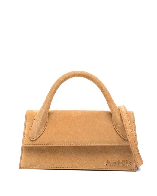 Jacquemus Brown Le Chiquito Long Leather Handbag