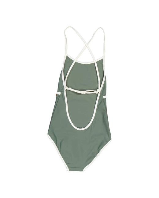 Bonpoint Green Girls Altamura 1-piece Swimsuit