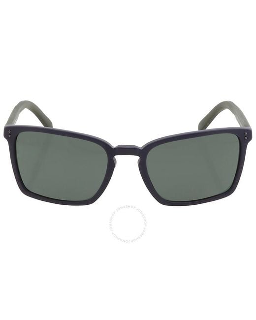 Brooks Brothers Gray Dark Green Rectangular Sunglasses Bb5041 603771 57 for men