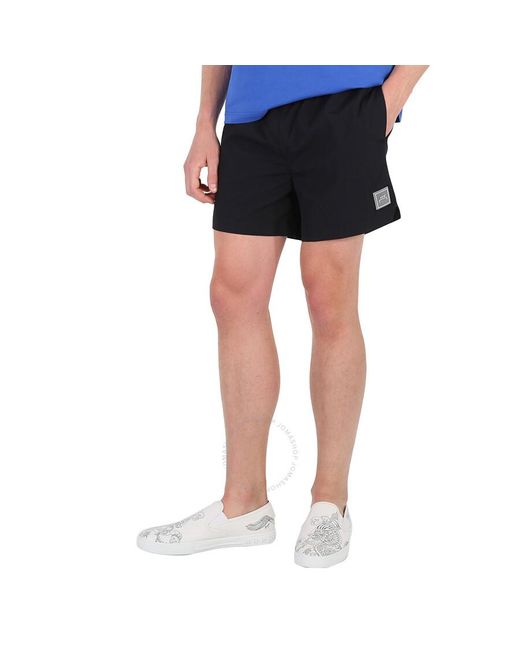 A_COLD_WALL* Blue Essential Logo Patch Swim Shorts for men