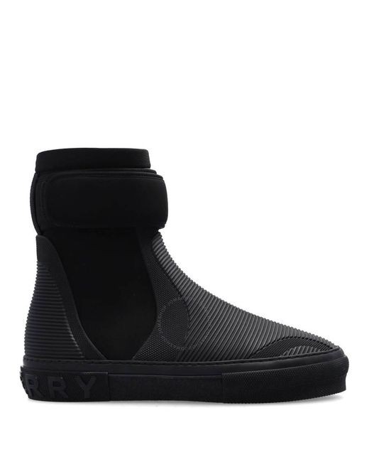 Burberry Black Sub High-top Sneakers for men
