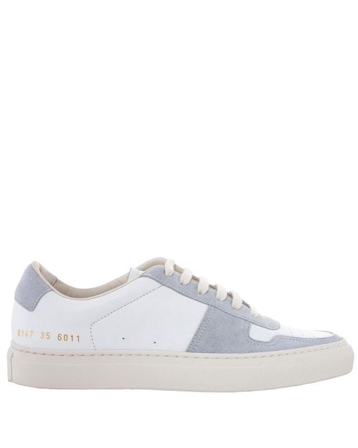 Common Projects White Bball Low-Top Sneakers