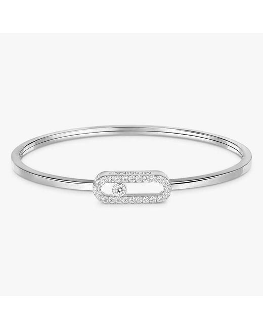 Messika Metallic Move Uno Pave Flex Bangle Mm