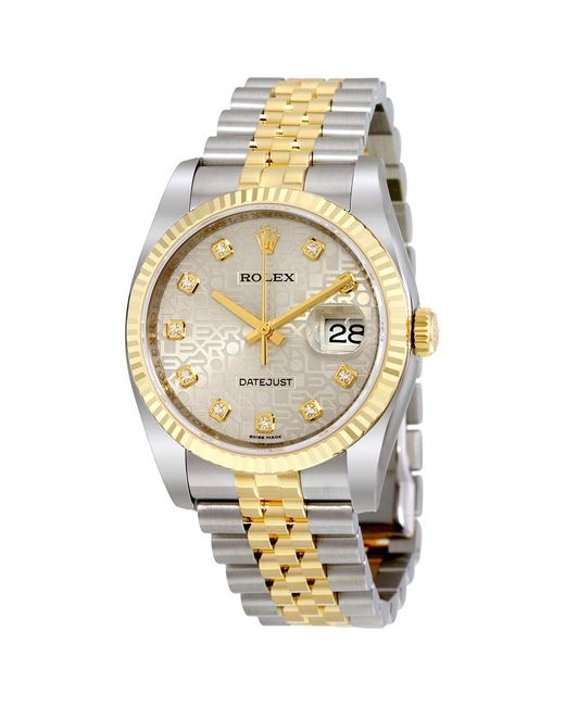 Rolex Metallic Oyster Perpetual Automatic Watch -sjdj for men
