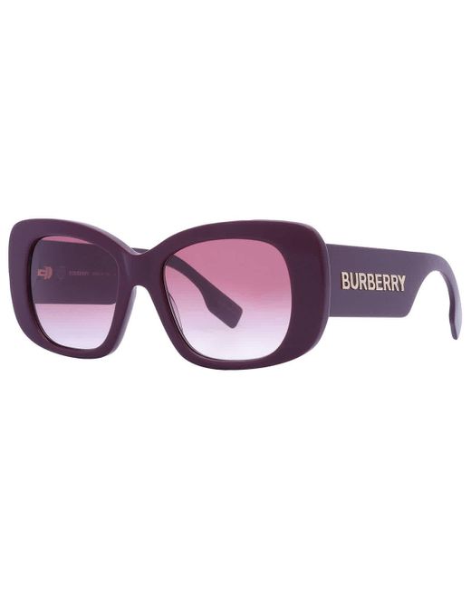 Burberry Brown Violet Gradient Butterfly Sunglasses Be4410 39798h 52