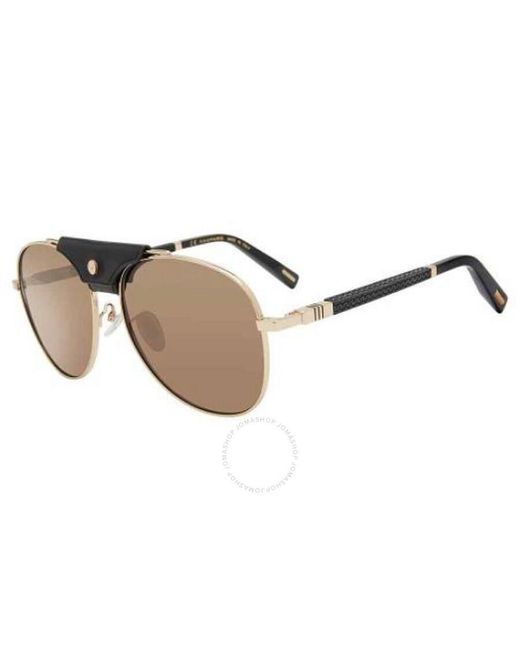 Chopard Natural Brown Pilot Sunglasses Schf22 300z 59