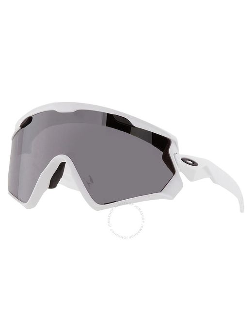 Oakley Gray Wind Jacket 2.0 Prizm Black Shield Sunglasses Oo9418 941830 45 for men