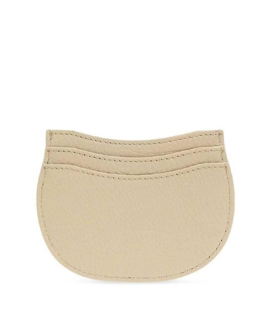 Burberry Natural Embossing Rocking Horse Logo Card Case for men