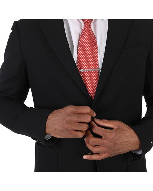 Gucci White Interlocking G Tie Bar for men