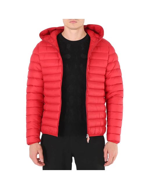 Save The Duck Red Donald Padded Puffer Jacket for men