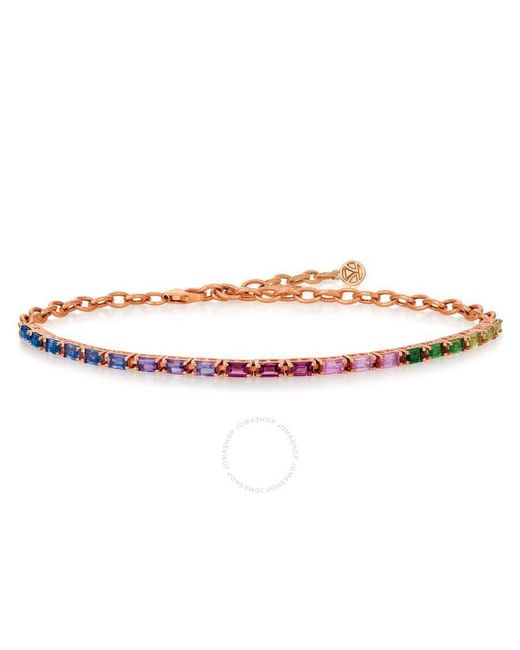 Le Vian Pink Rainbow Collection Bracelets Set