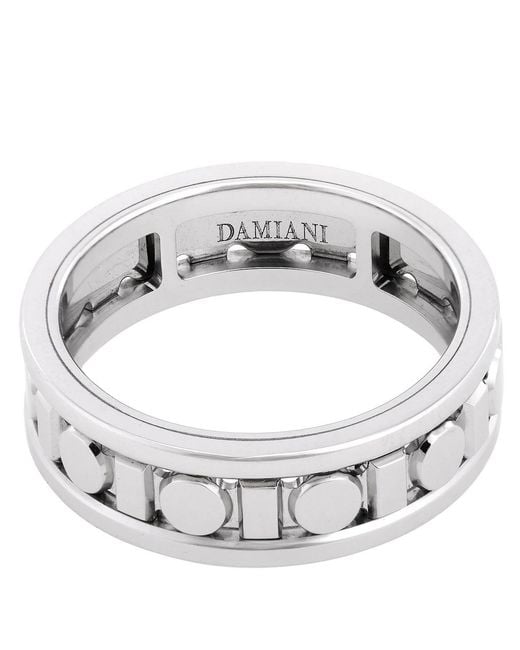 Damiani Metallic Belle Epoque Reel Ring, Size 8 (Us 4.5) for men