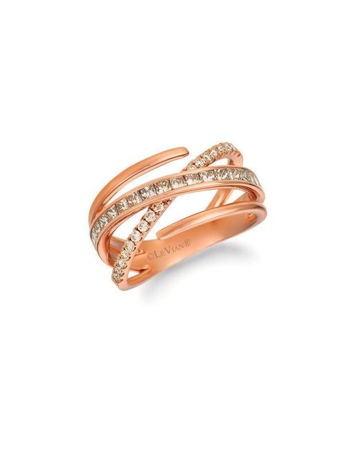 Le Vian White Ladies Chocolate Diamonds Fashion Ring
