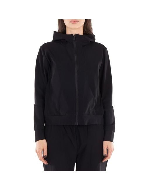 Save The Duck Black Pear Zip Hooded Jacket, Brand Size 2