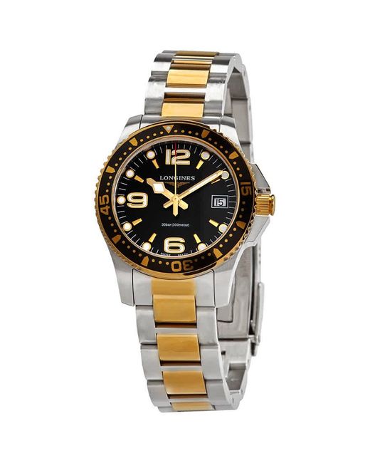 Longines Hydroconquest Quartz Black 
