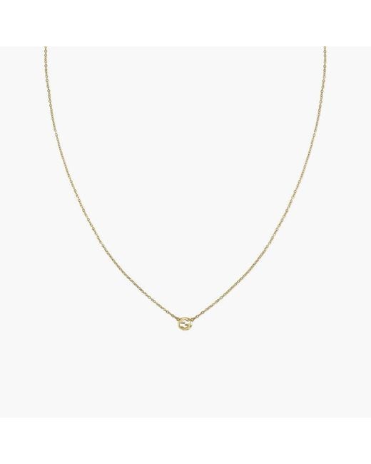 Gucci Metallic Interlocking 18K Necklace
