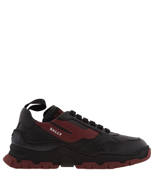 Bally Black Holden Catalyst Low-Top Sneakers, Brand Size 38 Us Size 7.5