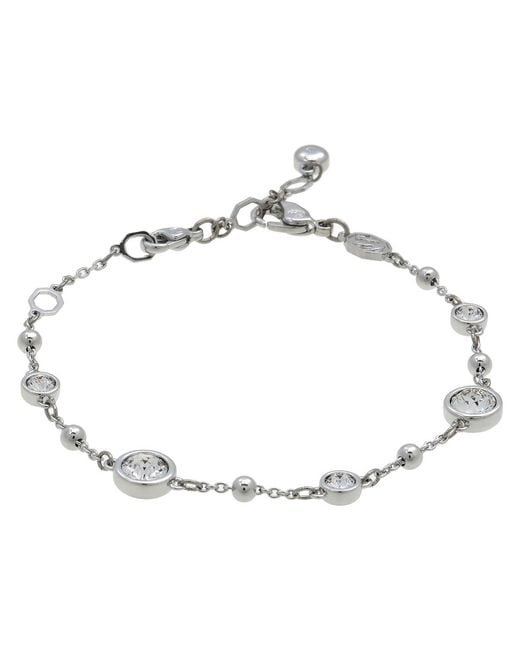 Swarovski Metallic Imber Soft Bracelet Rhodium Shiny for men