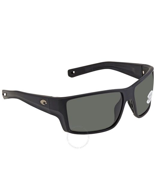 Costa Del Mar Gray Reefton Pro Grey Polarized Glass Sunglasses 6s9080 908005 63 for men