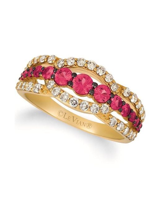 Le Vian Pink Ladies Passion Ruby Collection Rings Set