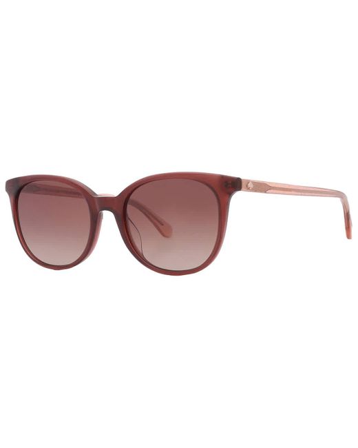 Kate Spade Brown Gradient Oval Sunglasses Andria/s 009q/ha 51