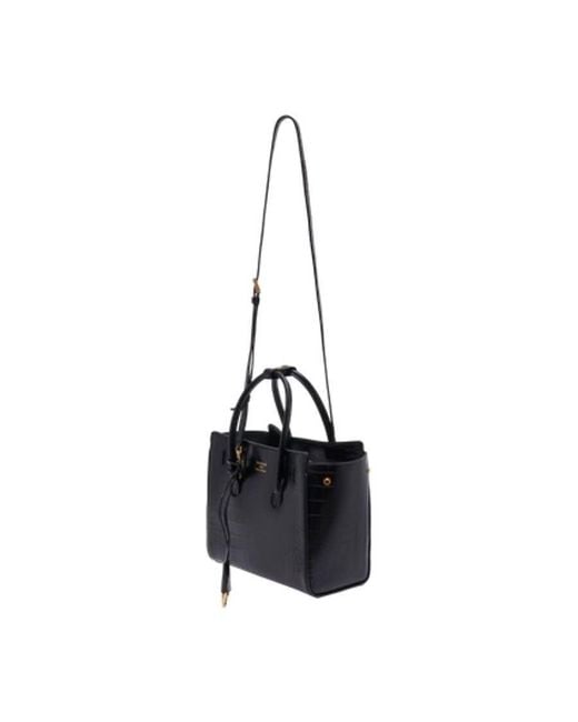 Balenciaga Black Hampton Tote Bag