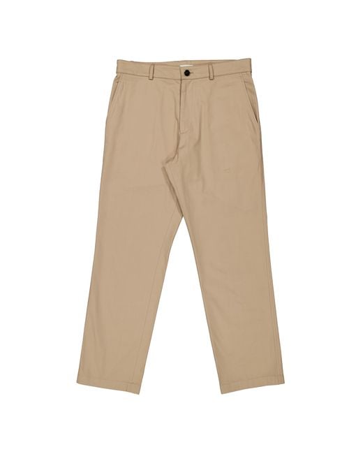 Burberry Natural Casual Cotton Trousers, Brand Size 48 (Us for men