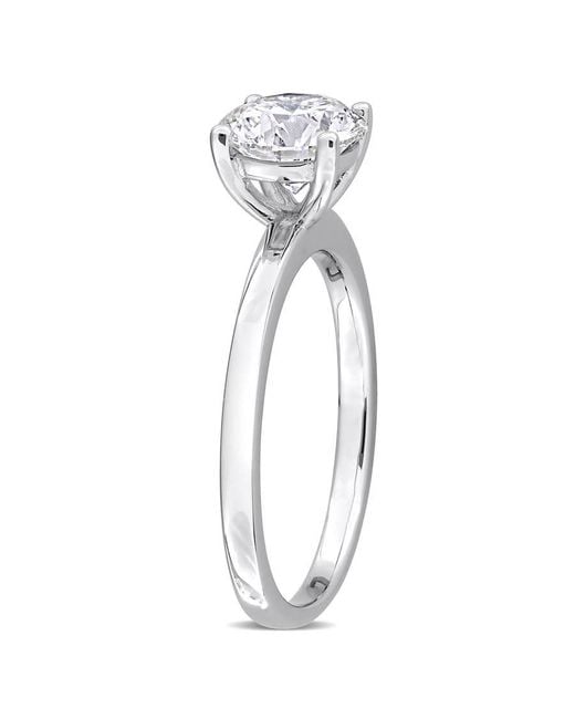 Created Forever White 1 1/2Ct Tw Lab-Grown Diamond Solitaire Engagement Ring for men