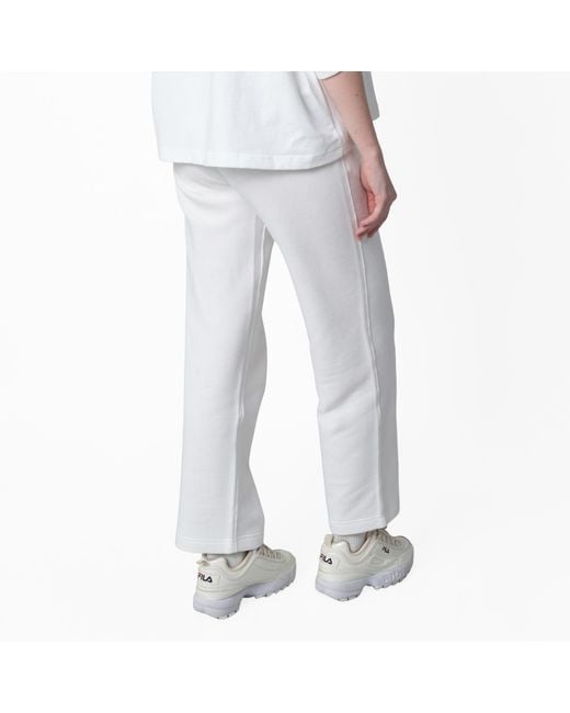 Polo Ralph Lauren White Drawstring Fleece Wide-Leg Sweatpants for men