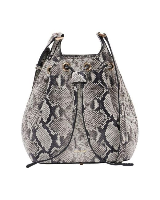 Anine Bing Gray Alana Crossbody Bag