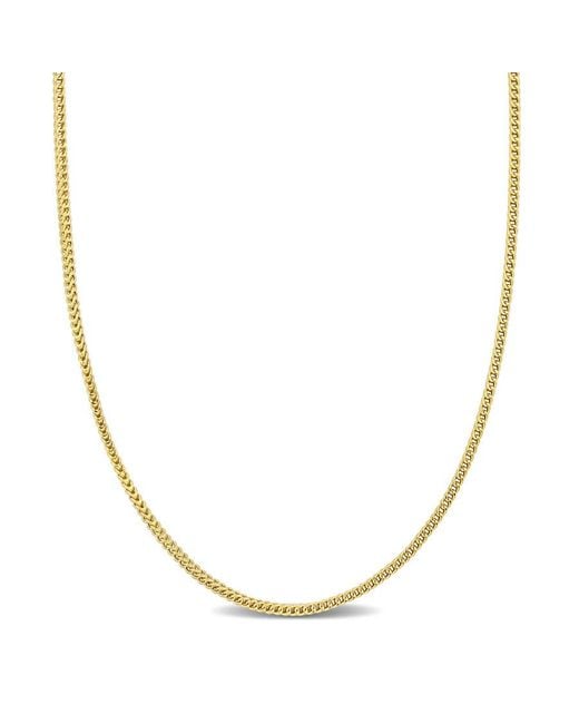 Amour Metallic 20-Inch Franco Link Necklace
